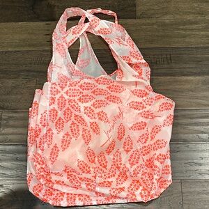 Free People Coral and White Tote Bags - Bundle of 3
